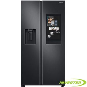 Heladera Side By Side Samsung 685L Family Hub Black Rs27T5561B1