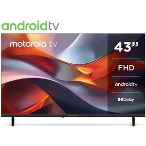Smart Tv Motorola 43" Fhd Android Tv 91Mt4310