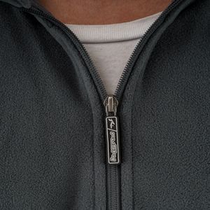 Buzo Rusty Gravity Half Zip Micropolar Gri. Hombre