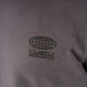 Buzo Rusty Halfieng Crew Bossa Gri. Hombre