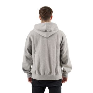 Buzo Vans Classic Script Full Zip Gri. Hombre