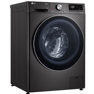 Lavarropas LG 12kg 1400RPM Inverter Black WM12BVC4S6