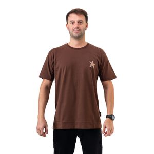 Remera Drills Five Stars Marr. Hombre