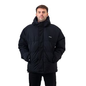 Campera Drills Corta C/Capucha Neg. Hombre