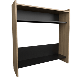 Recibidor E-Tables Abierto Olmo Finlandes/Negro Mate 1405-Con