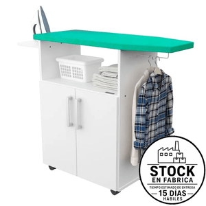 Gabinete De Planchado E-Mosconi Tono Blanco 10072