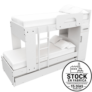 Cucheta E-Mosconi Gabinete Trilche Tono Blanco 56155