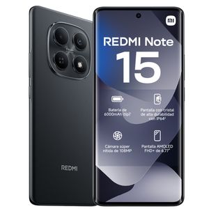 Xiaomi Redmi Note 15 6.77" Black 8gb 256gb