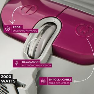 Aspiradora Atma 2000w Ultra Power 94AS9121N