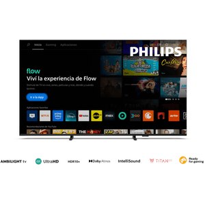Smart Tv Philips 75" 4K Ambilight Titan Os 75Pud8100
