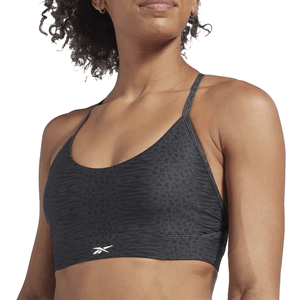Top Reebok Lux Strappy Bra Aop Mujer