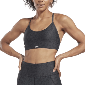 Top Reebok Lux Strappy Bra Aop Mujer