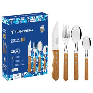 Juego de Cubiertos Tramontina de 24 piezas Dynamic 29899/451