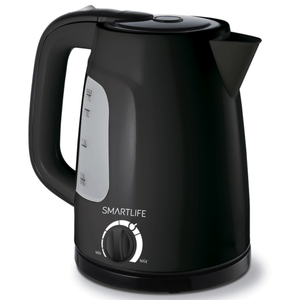Pava Electrica Smartlife 1.7L Con Regulador Negra Sl-Ek1714B