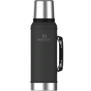 Termo Stanley Clasico 950ml C/Manija Y Tapon Cebador Black