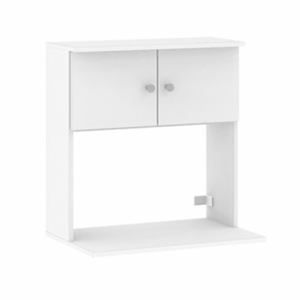Mueble Porta Microondas Tono Blanco Mcr060
