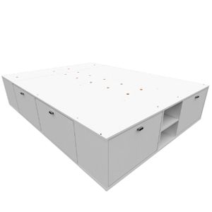 Box Benethon 140x190 Tono Blanco 57033