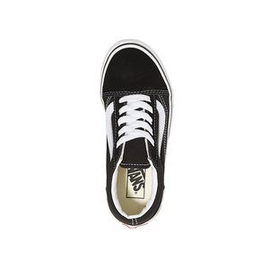 Zapatillas Vans K Old Skool Neg/Bla. Niños
