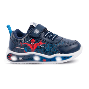 Zapatillas Footy Spider Man Plus Power Azul. Niños