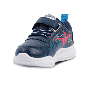 Zapatillas Footy Spider Man Plus Power Azul. Niños