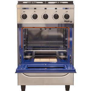 Cocina Morelli 55Cm Presenza Espejada Acero Inox.