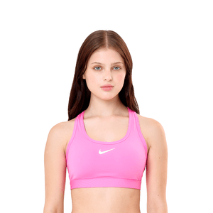 Top Nike Swoosh Medium Support Ros. Mujer