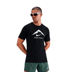 Remera Nike Trail Logo Neg. Hombre