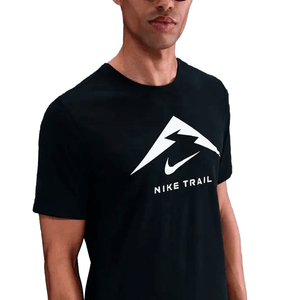Remera Nike Trail Logo Neg. Hombre