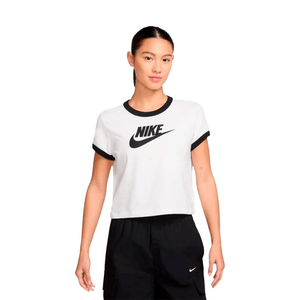 Remera Nike Ringer Tee Vintage Bla. Mujer
