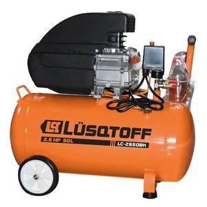 Compresor Lusqtoff 50L 2.5Hp Lc-2550Bk