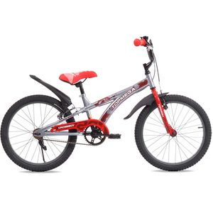 Bicicleta Topmega R20 Crossboy Gris Rojo