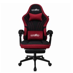 Sillon Gamer Level Up Apolo Lite Negro Rojo