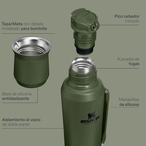 Termo Stanley Ideal Mate 1.2L Verde