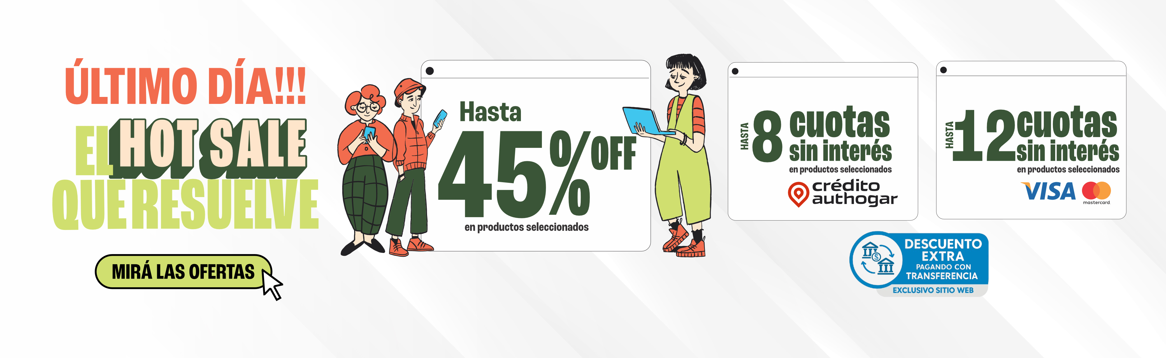 ¡HOT SALE en Authogar!